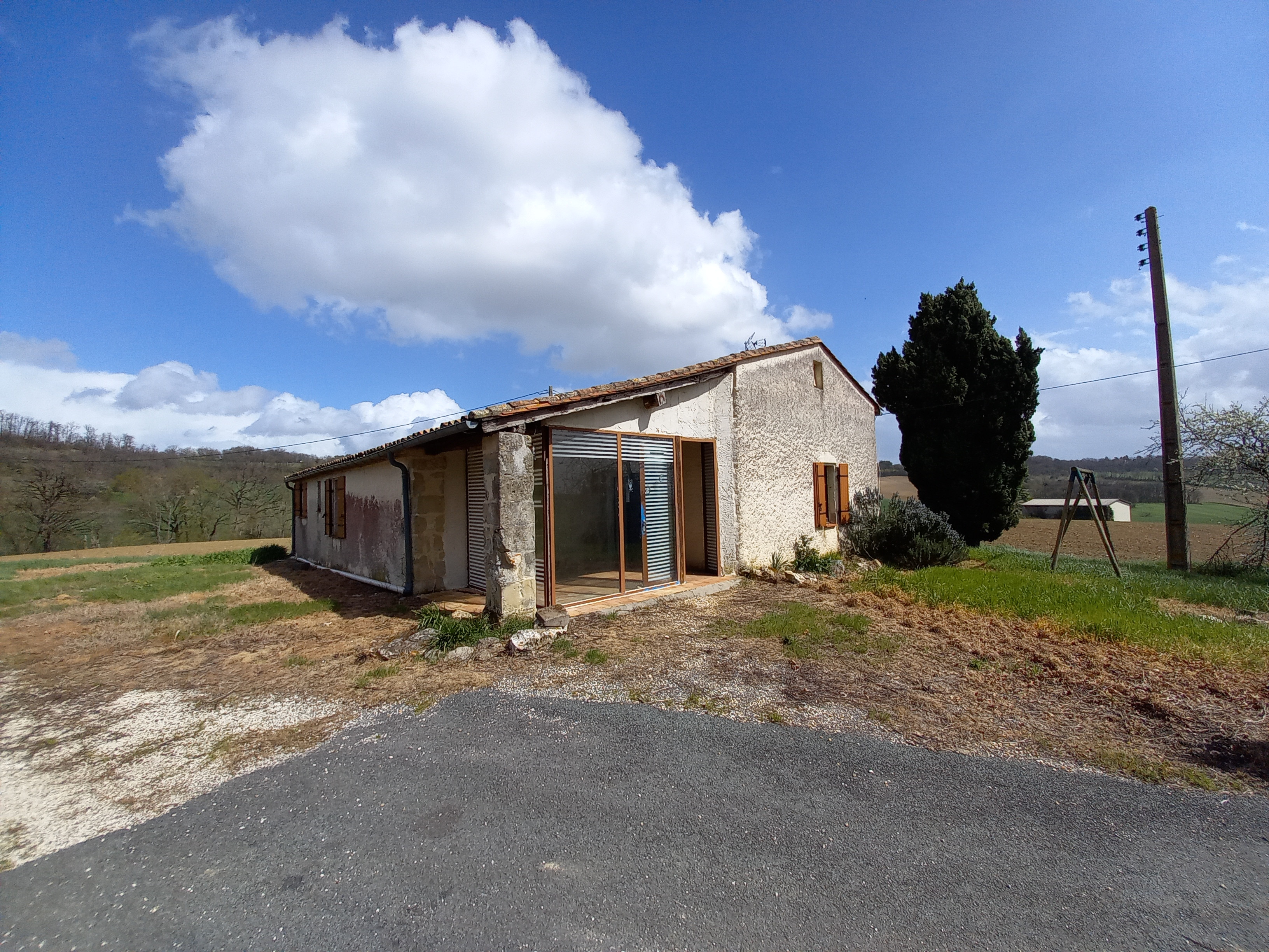 3 Bed, 1 Bath, HouseFor Sale, Beaugas, Lot-et-Garonne, Aquitaine, 47290
