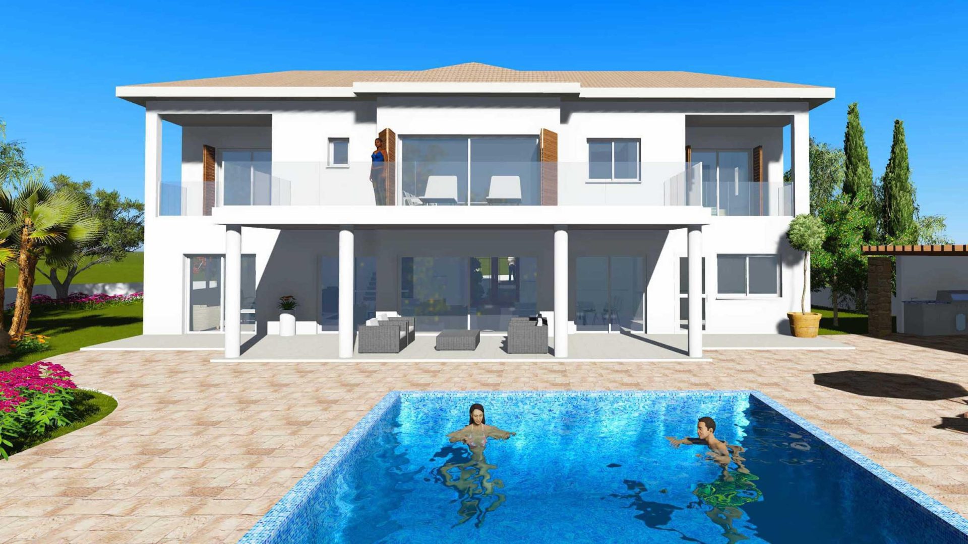 4 Bed, 4 Bath, HouseFor Sale, Tsada, Paphos