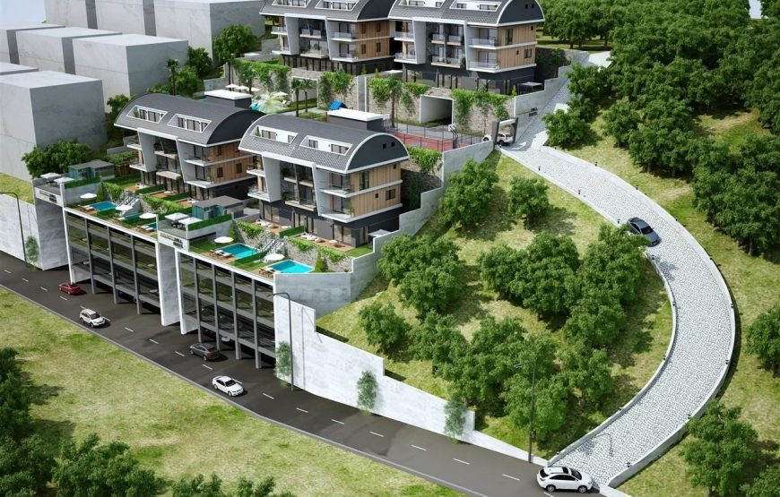 3 Bed, 1 Bath, HouseFor Sale, Tepe Alanya Turkey