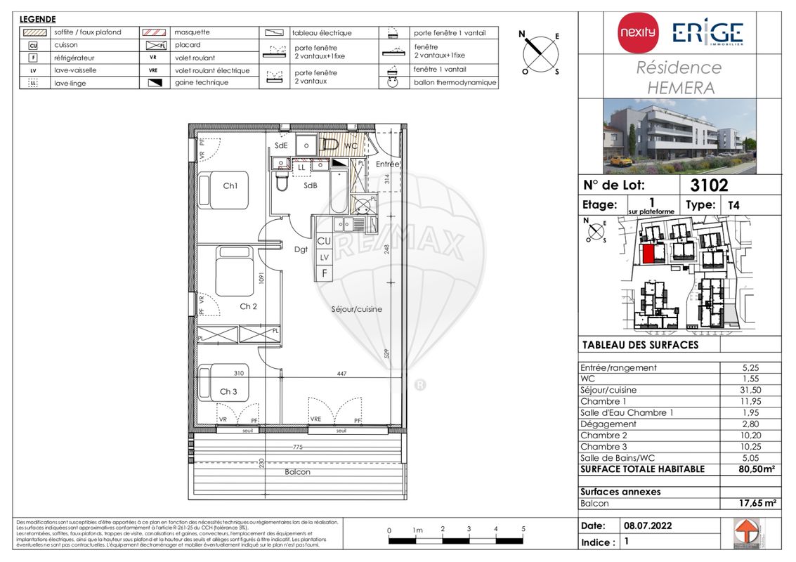 3 Bed, 1 Bath, ApartmentFor Sale, Agde, Herault, Occitanie, 34300