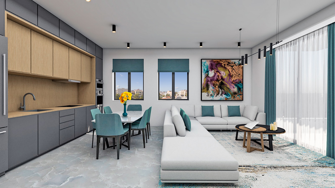 2 Bed, 3 Bath, ApartmentFor Sale, Chania, Crete, 73100