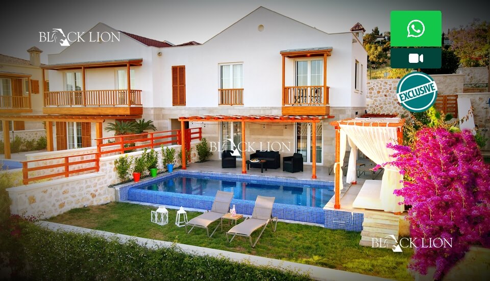 2 Bed, 3 Bath, HouseFor Sale, Lavanta, Kalkan, Antalya