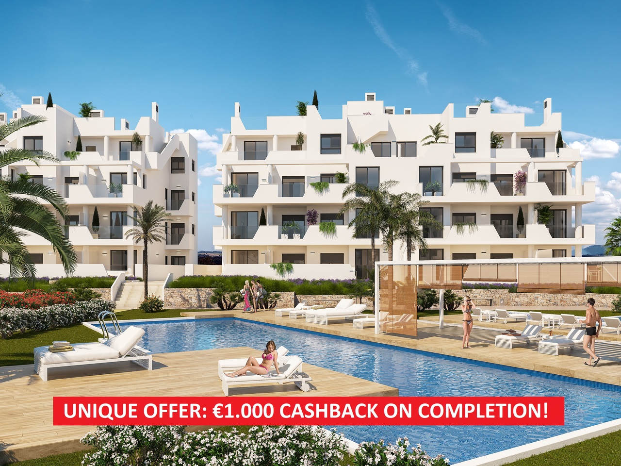 2 Bed, 2 Bath, ApartmentFor Sale, Santa Rosalia Resort, Murcia